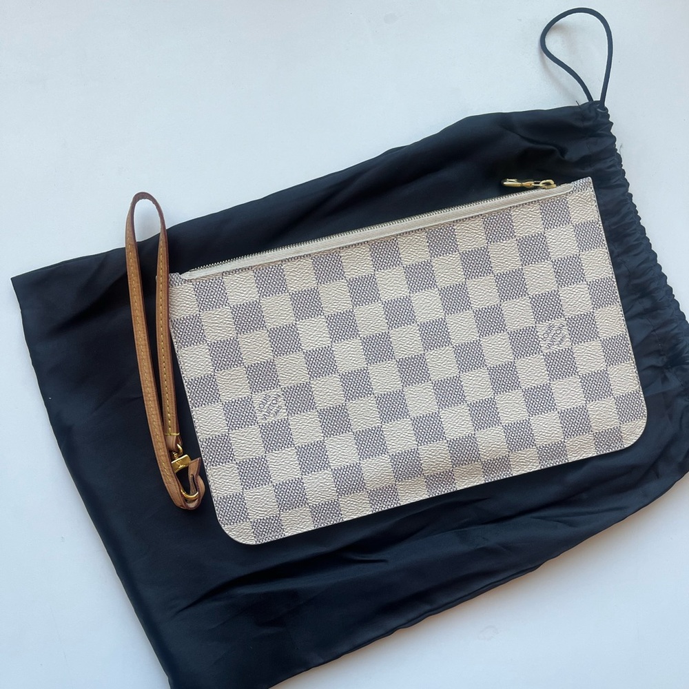 Neverfull Damien azur pouch